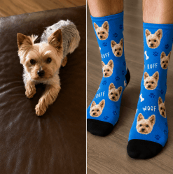 Alternative view of Custom Dog Socks