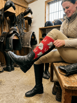 Alternative view of Custom Horse Socks