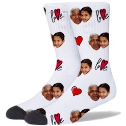 Grandparents Product Socks WHITE