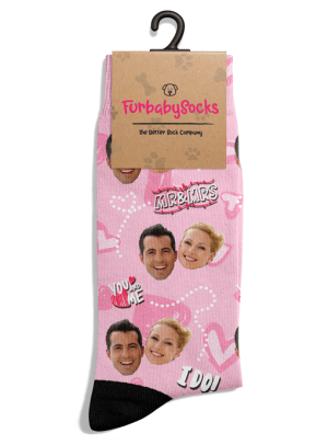 Custom Wedding Socks