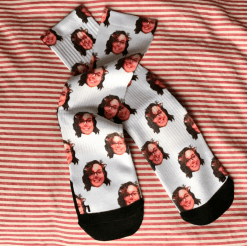 Alternative view of Custom Face Socks