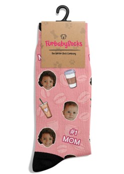 Custom Coffee Mom Socks